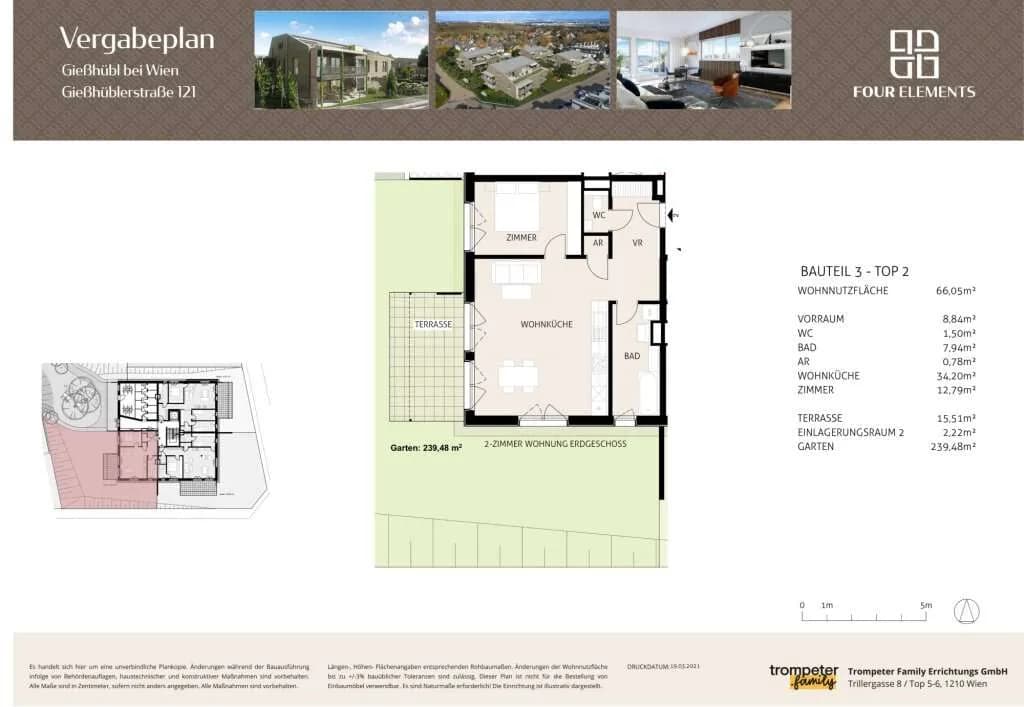 2-Zimmer-Wohnung kaufen in Mödling – 66,05 m², € 524.100 – Bild 18 von 19