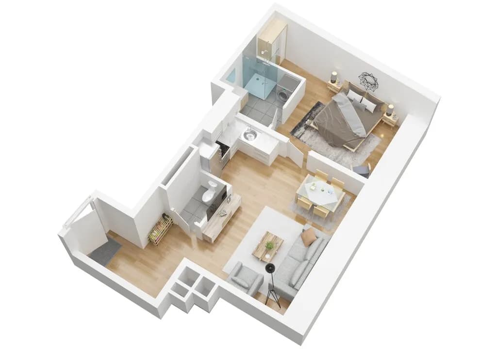 2-Zimmer-Wohnung kaufen in Wien – 47,49 m², € 189.000 – Bild 9 von 13