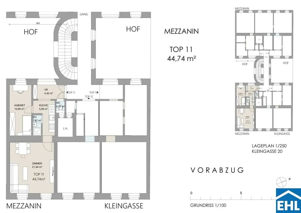 2-Zimmer-Wohnung kaufen in Wien – 44,74 m², € 264.000 – Bild 15 von 15