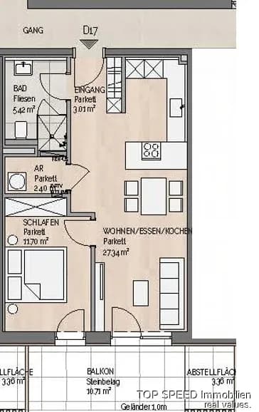 2-Zimmer-Wohnung kaufen in Liezen – 49,87 m², € 399.500 – Bild 7 von 8