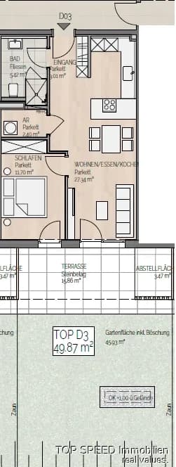 2-Zimmer-Wohnung kaufen in Liezen – 49,87 m², € 399.500 – Bild 8 von 8