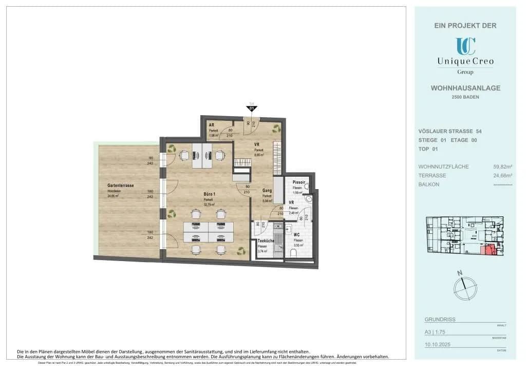 Gewerbeimmobilie kaufen in Baden – 60 m², € 274.175 – Bild 6 von 11