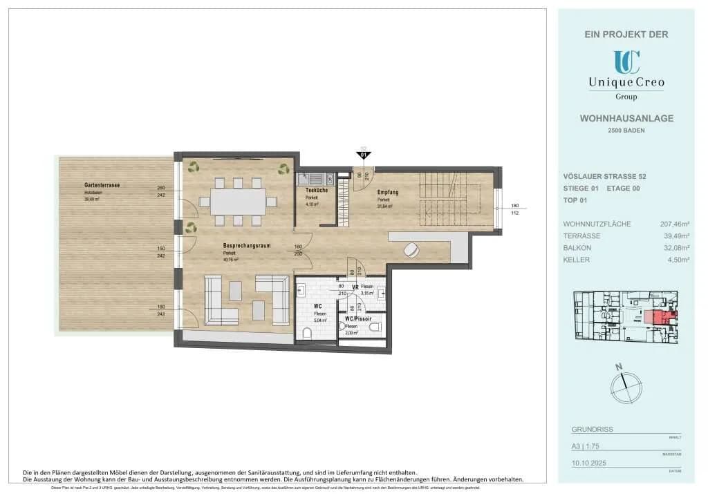 Gewerbeimmobilie kaufen in Baden – 155 m², € 697.770 – Bild 8 von 11
