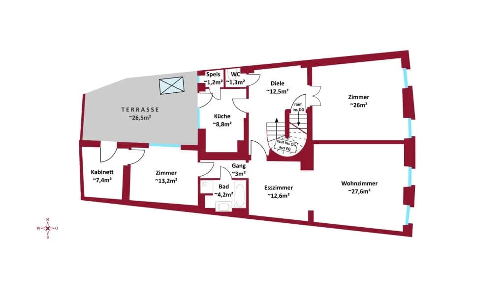 Haus kaufen in Wien – 241 m², € 1.299.000 – Bild 12 von 13