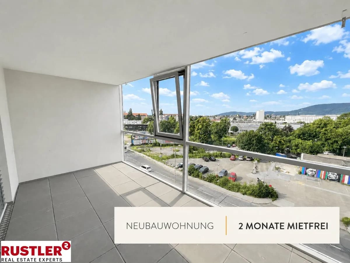 3-Zimmer-Wohnung mieten in Graz – 78,55 m², € 1.053 – Bild 1 von 2