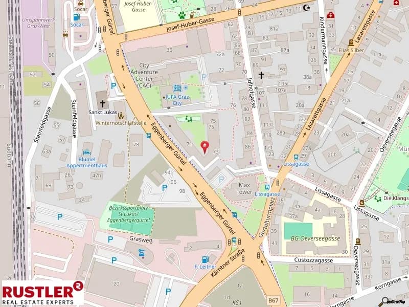 2-Zimmer-Wohnung mieten in Graz – 69,94 m², € 810 – Bild 7 von 7