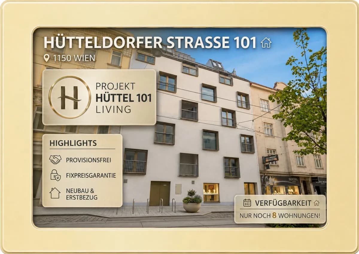 2-Zimmer-Wohnung kaufen in Wien – 53,2 m², € 355.000