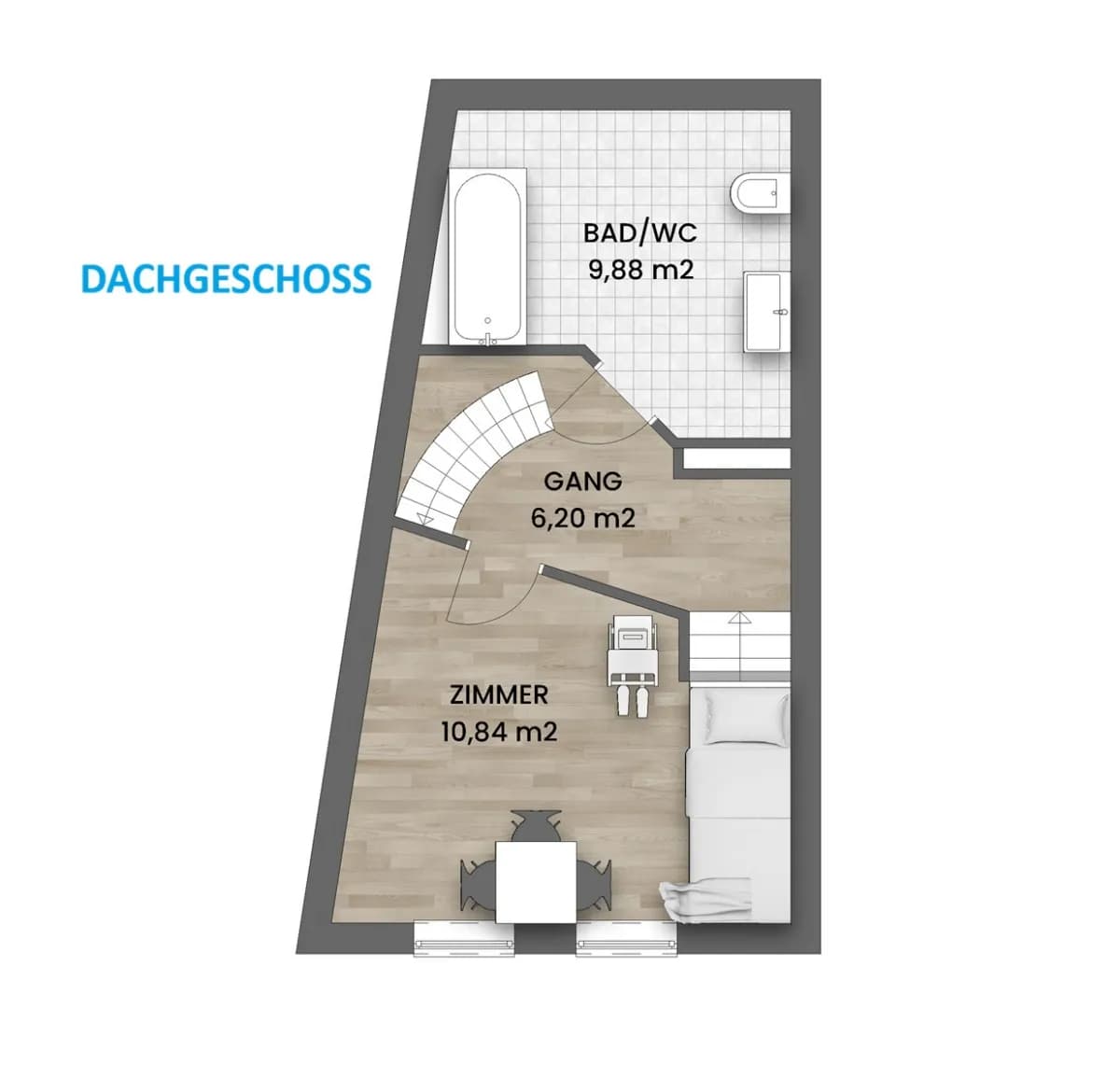 3-Zimmer-Haus kaufen in Korneuburg – 89,72 m², € 355.000 – Bild 27 von 30