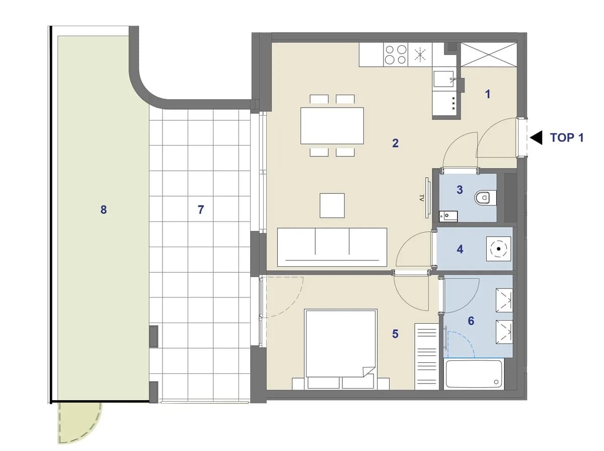 2-Zimmer-Wohnung kaufen in Wien – 49,51 m², € 459.000 – Bild 11 von 11