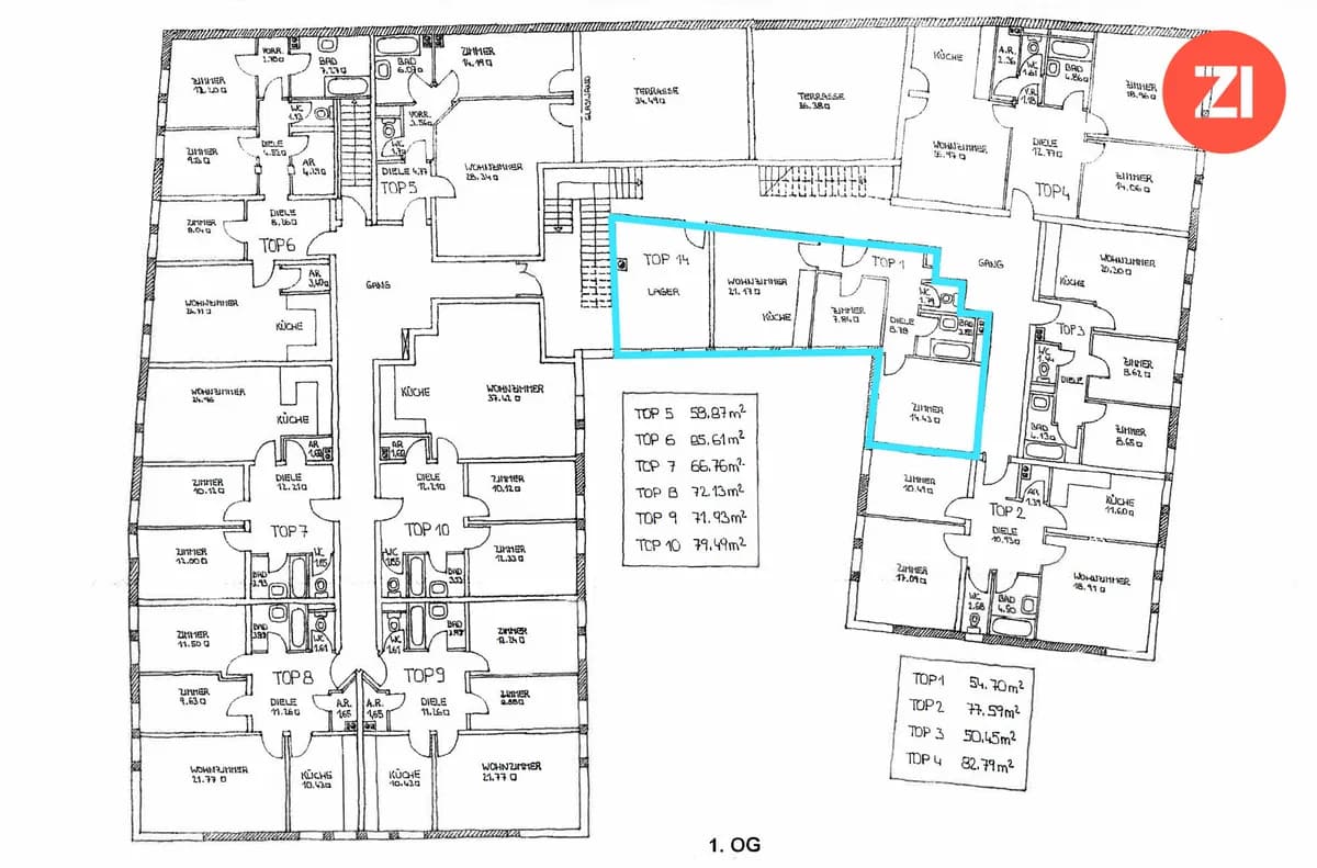 3-Zimmer-Wohnung mieten in Perg – 72,5 m², € 750 – Bild 15 von 15