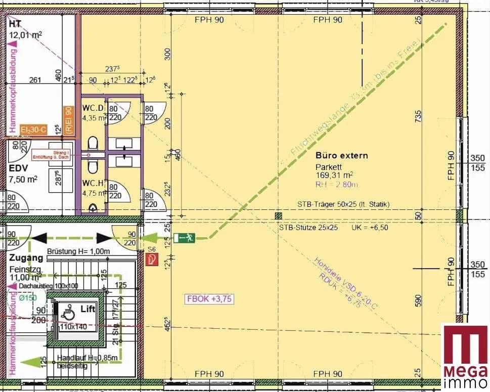 Gewerbeimmobilie mieten in Weiz – 169 m², € 2.358 – Bild 10 von 10