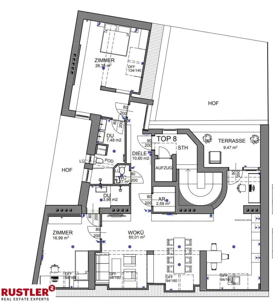 3-Zimmer-Wohnung kaufen in Wien – 133,88 m², € 999.000 – Bild 15 von 15