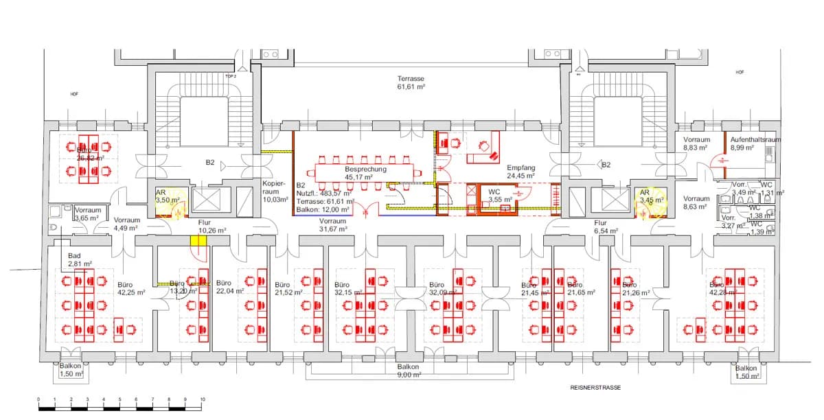 Gewerbeimmobilie mieten in Wien – 155 m², € 18 – Bild 14 von 15