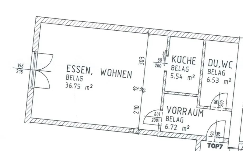 1-Zimmer-Wohnung mieten in Jennersdorf – 55,5 m², € 493 – Bild 3 von 4