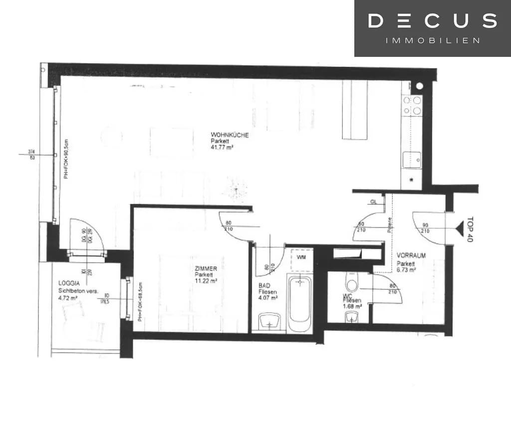 2-Zimmer-Wohnung mieten in Wien – 65,47 m², € 1.149 – Bild 11 von 11