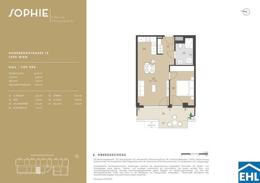 Immobilie kaufen in Wien – 46,3 m², € 490.000 – Bild 19 von 19