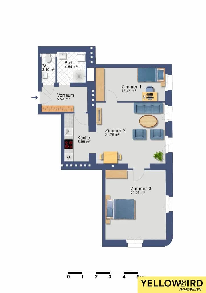 3-Zimmer-Wohnung kaufen in Wien – 74,69 m², € 419.900 – Bild 15 von 15