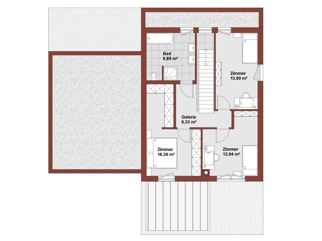 5-Zimmer-Haus kaufen in Klagenfurt – 129 m², € 579.000 – Bild 15 von 16