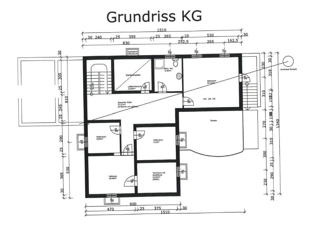 7-Zimmer-Immobilie kaufen in Graz-Umgebung – 300 m², € 890.000 – Bild 42 von 44