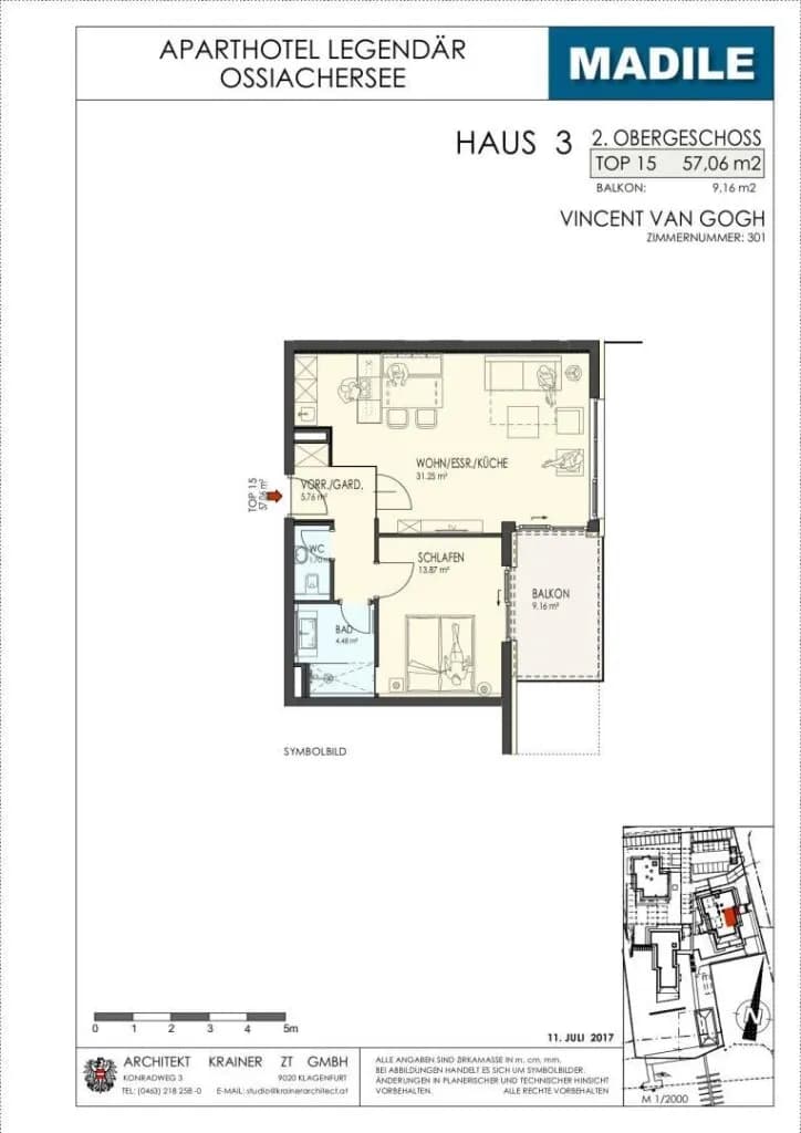 2-Zimmer-Wohnung kaufen in Feldkirchen – 57,06 m², € 434.809 – Bild 12 von 13