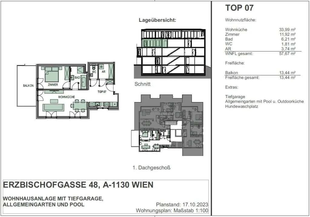 2-Zimmer-Wohnung kaufen in Wien – 57,62 m², € 650.000 – Bild 11 von 11