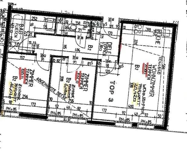 3-Zimmer-Wohnung mieten in Perg – 50 m², € 599 – Bild 10 von 11