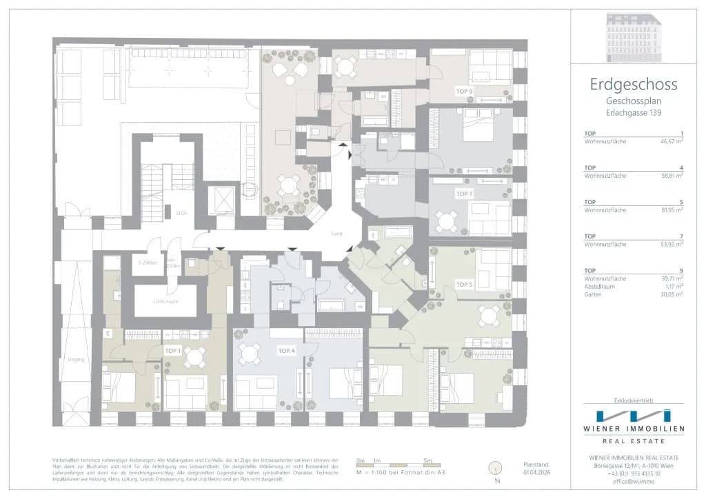 2-Zimmer-Wohnung kaufen in Wien – 53,92 m², € 161.760 – Bild 12 von 13