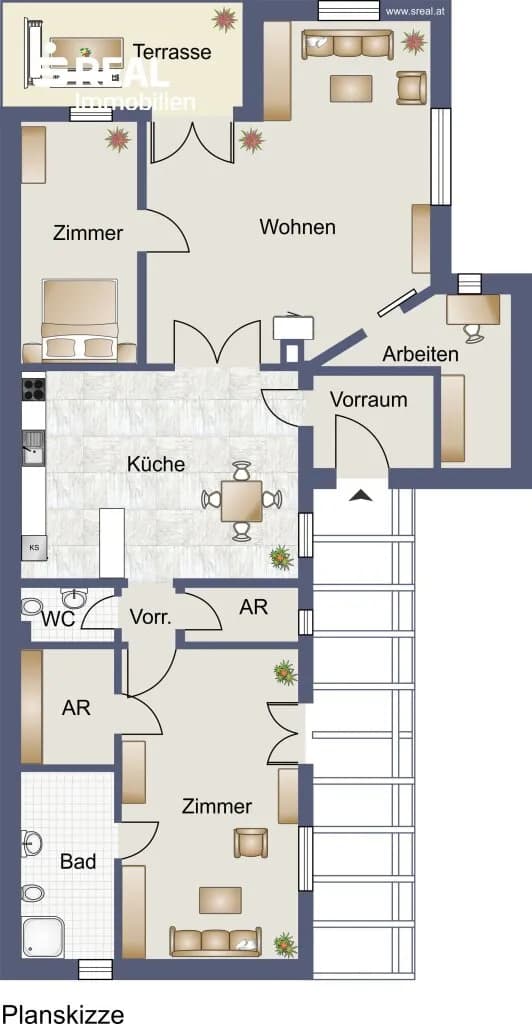 3-Zimmer-Haus kaufen in Mattersburg – 108 m², € 350.000 – Bild 24 von 25
