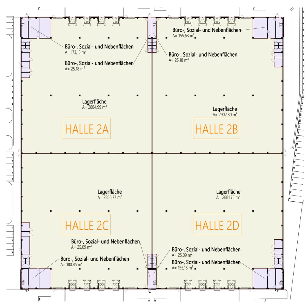 Gewerbeimmobilie mieten in Wien – 18 380 m² – Bild 9 von 12