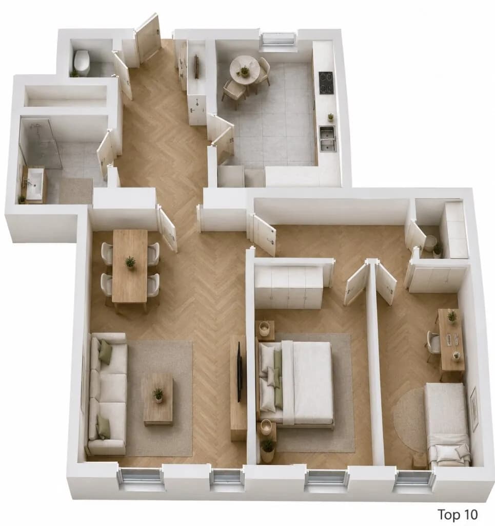 2-Zimmer-Wohnung kaufen in Wien – 71,51 m², € 490.000 – Bild 2 von 9