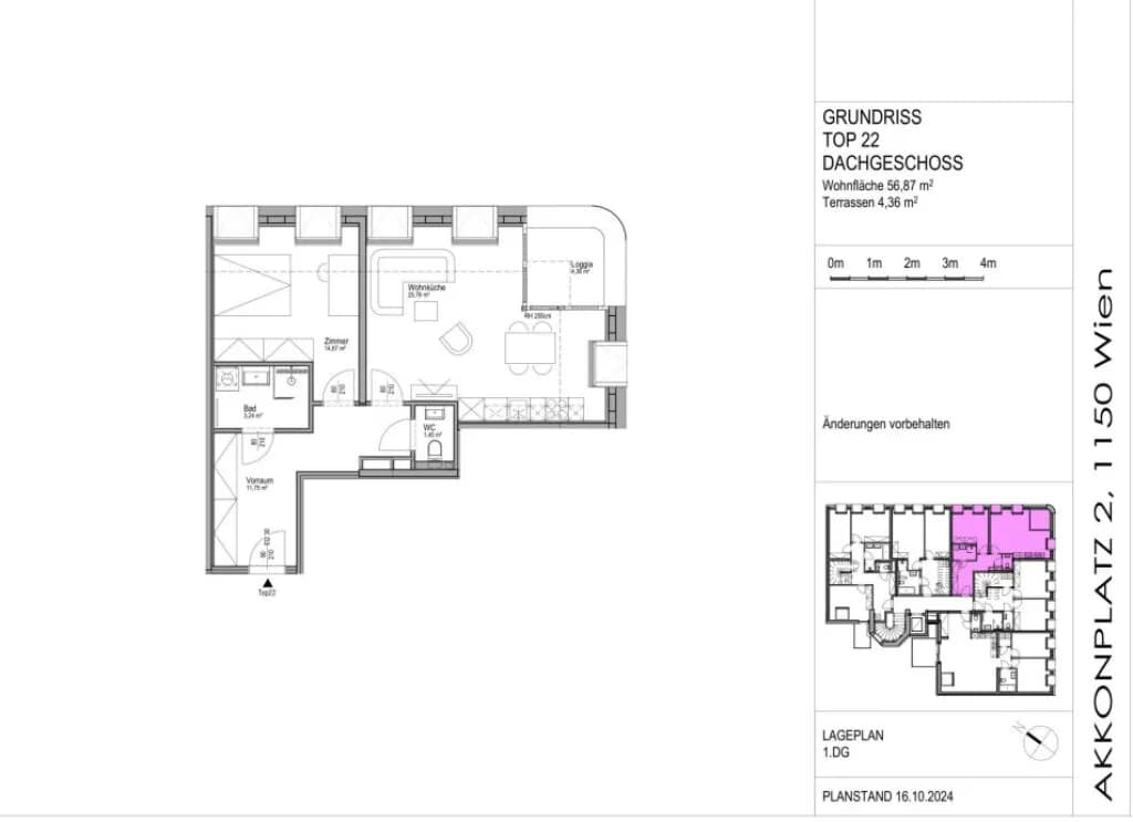 2-Zimmer-Wohnung kaufen in Wien – 56,86 m², € 490.000 – Bild 16 von 16