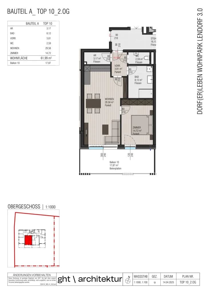 2-Zimmer-Wohnung kaufen in Spittal an der Drau – 61,99 m², € 330.000 – Bild 5 von 16