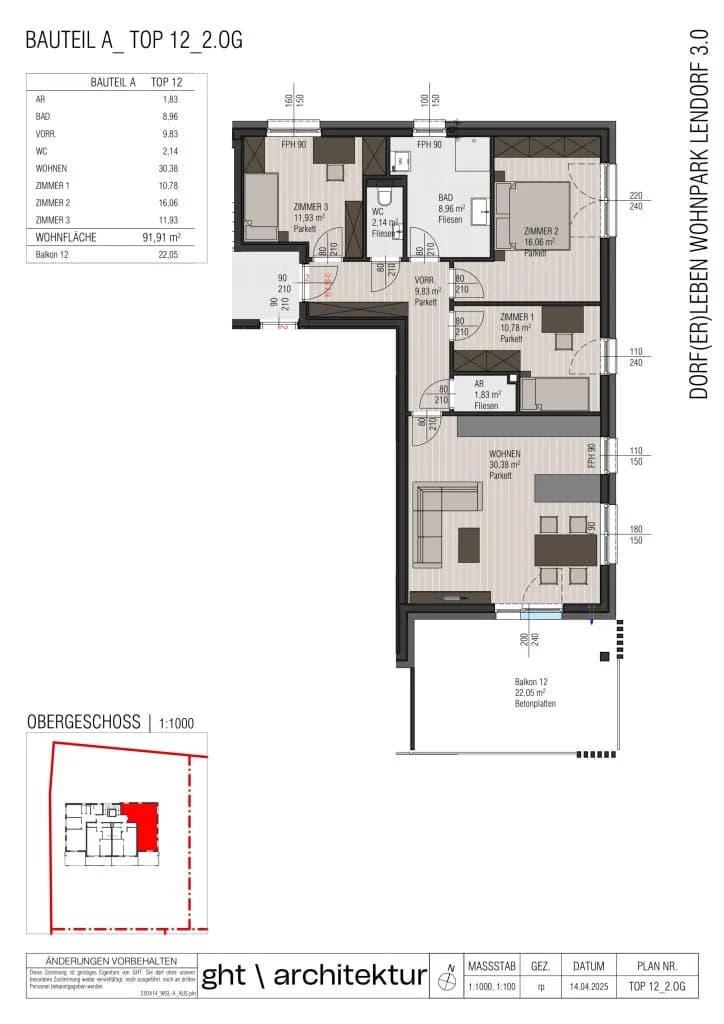 4-Zimmer-Wohnung kaufen in Spittal an der Drau – 91,91 m², € 470.000 – Bild 16 von 19