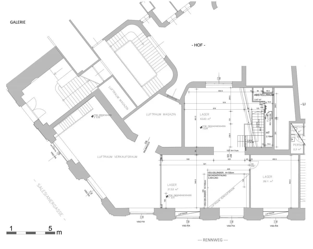 3-Zimmer-Gewerbeimmobilie mieten in Wien – 469 m², € 9.500 – Bild 18 von 19