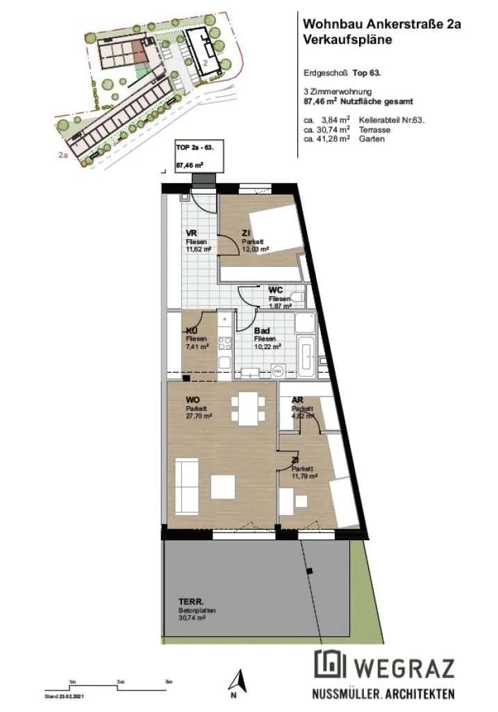 3-Zimmer-Wohnung kaufen in Graz – 86,93 m², € 293.000 – Bild 17 von 17