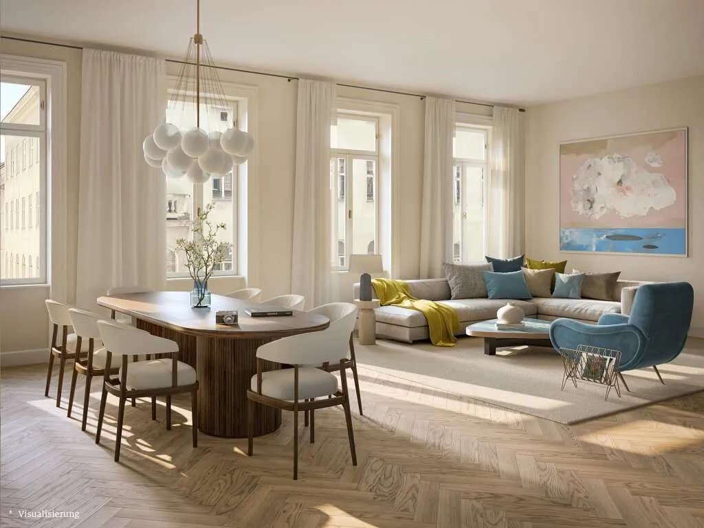 4-Zimmer-Wohnung kaufen in Wien – 129,1 m², € 1.269.400