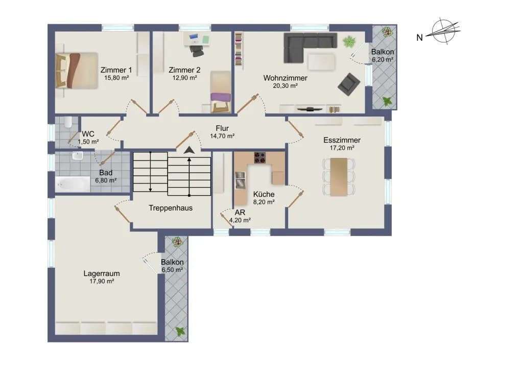 8-Zimmer-Gewerbeimmobilie kaufen in Leibnitz – 207,93 m², € 299.000 – Bild 38 von 39