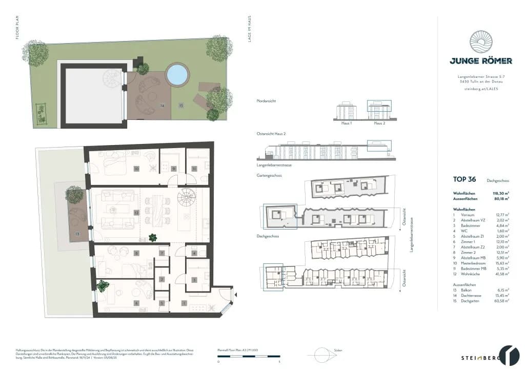 4-Zimmer-Wohnung kaufen in Tulln – 118,3 m² – Bild 14 von 21