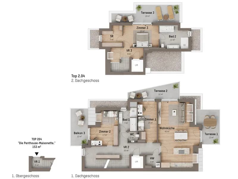 4-Zimmer-Wohnung kaufen in Wien – 152,71 m², € 1.499.900 – Bild 3 von 7