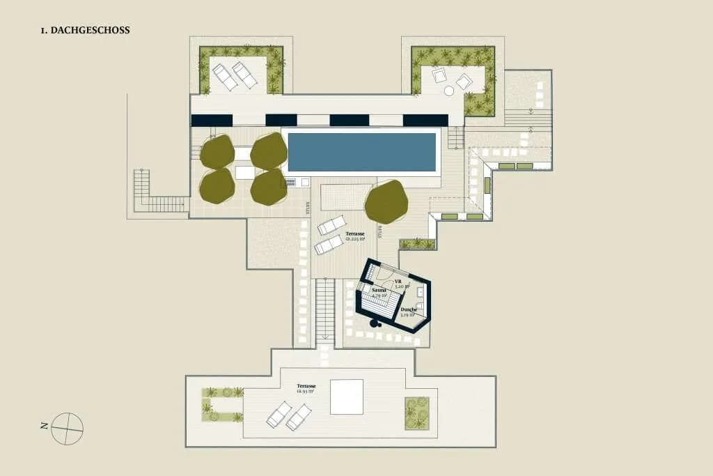 5-Zimmer-Wohnung mieten in Wien – 261,63 m², € 13.771 – Bild 3 von 19
