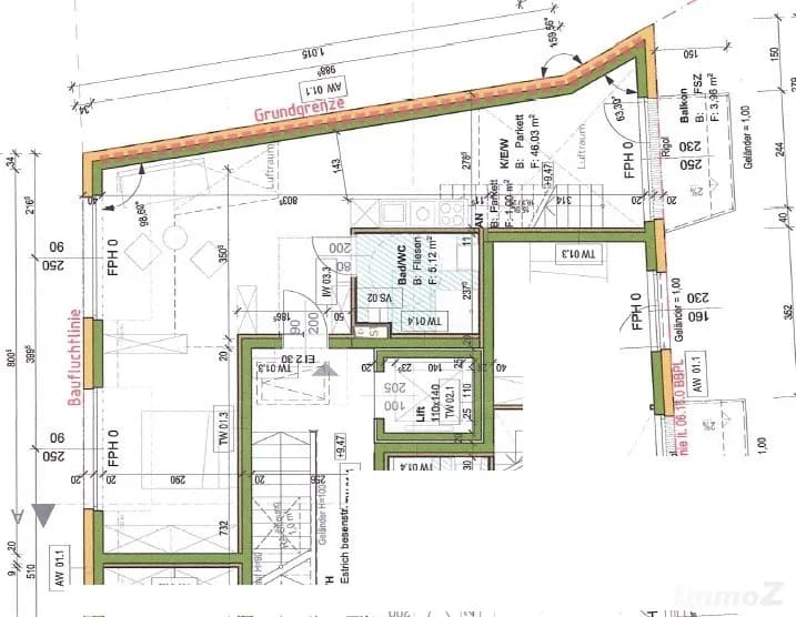 2-Zimmer-Immobilie mieten in Graz – 77,49 m², € 1.406 – Bild 6 von 9