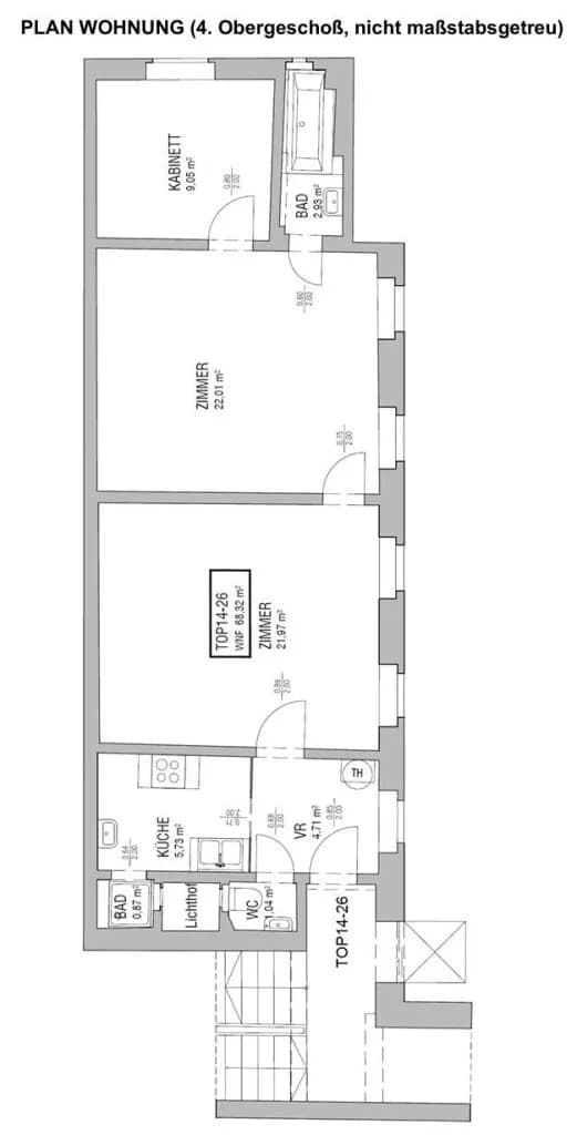 3-Zimmer-Wohnung kaufen in Wien – 68,32 m², € 449.000 – Bild 23 von 23