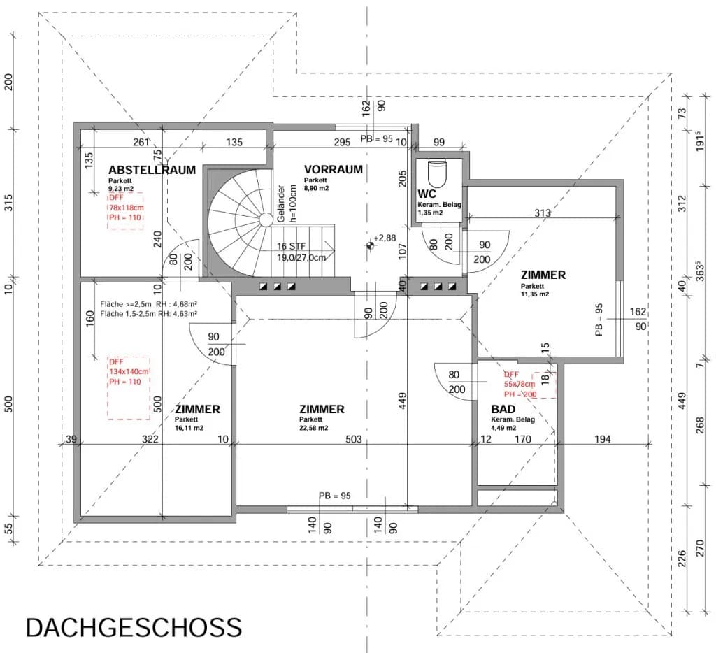 8-Zimmer-Haus kaufen in Wien – 196,07 m², € 1.750.000 – Bild 47 von 57