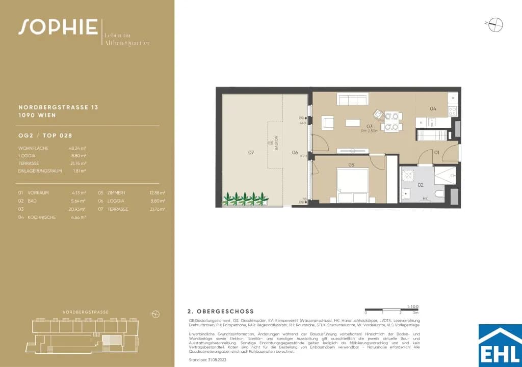 Immobilie kaufen in Wien – 48,24 m², € 356.000 – Bild 19 von 19