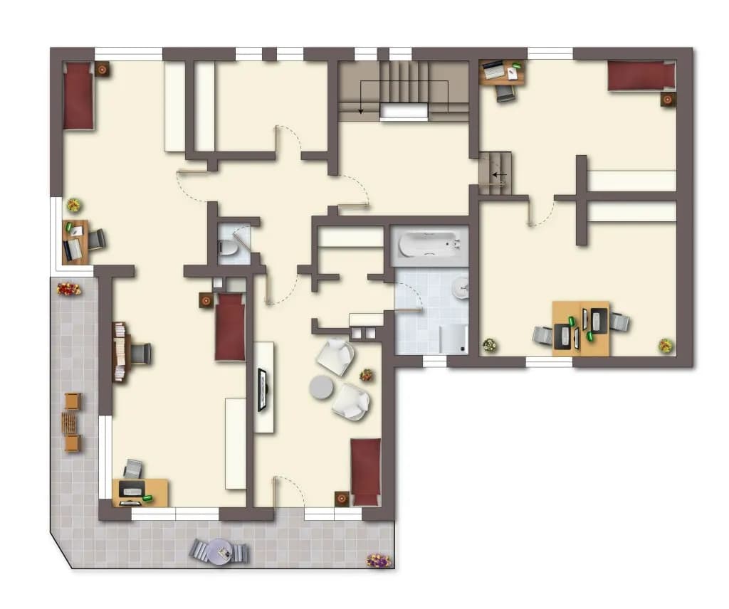 10-Zimmer-Gewerbeimmobilie kaufen in Gmunden – 359 m², € 798.000 – Bild 21 von 22