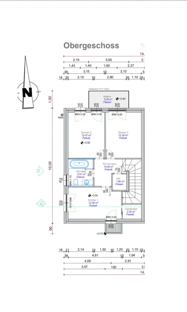 4-Zimmer-Haus kaufen in Baden – 110,8 m², € 476.000 – Bild 14 von 14