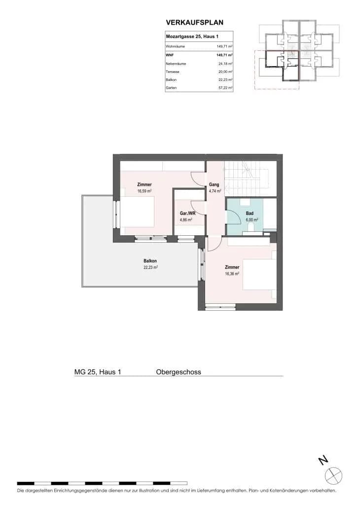 5-Zimmer-Haus kaufen in Wien – 147 m², € 570.000 – Bild 9 von 11