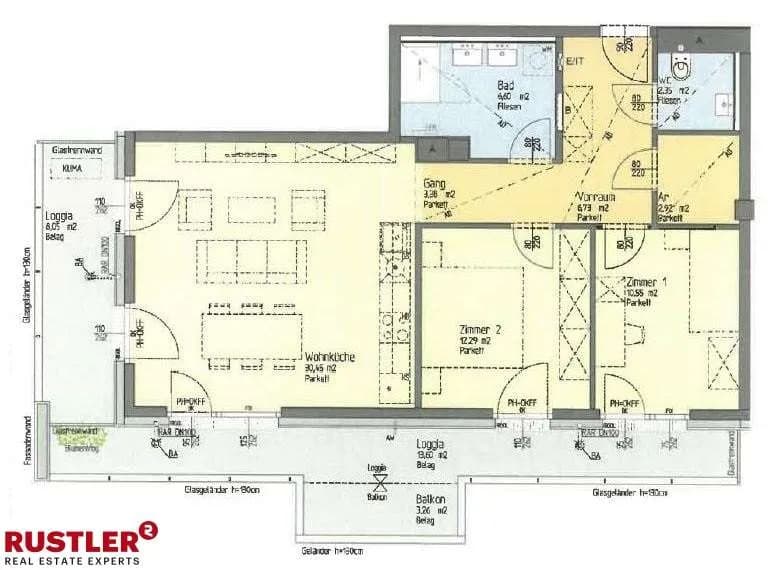 3-Zimmer-Wohnung kaufen in Wien – 96,92 m², € 1.170.000 – Bild 20 von 20