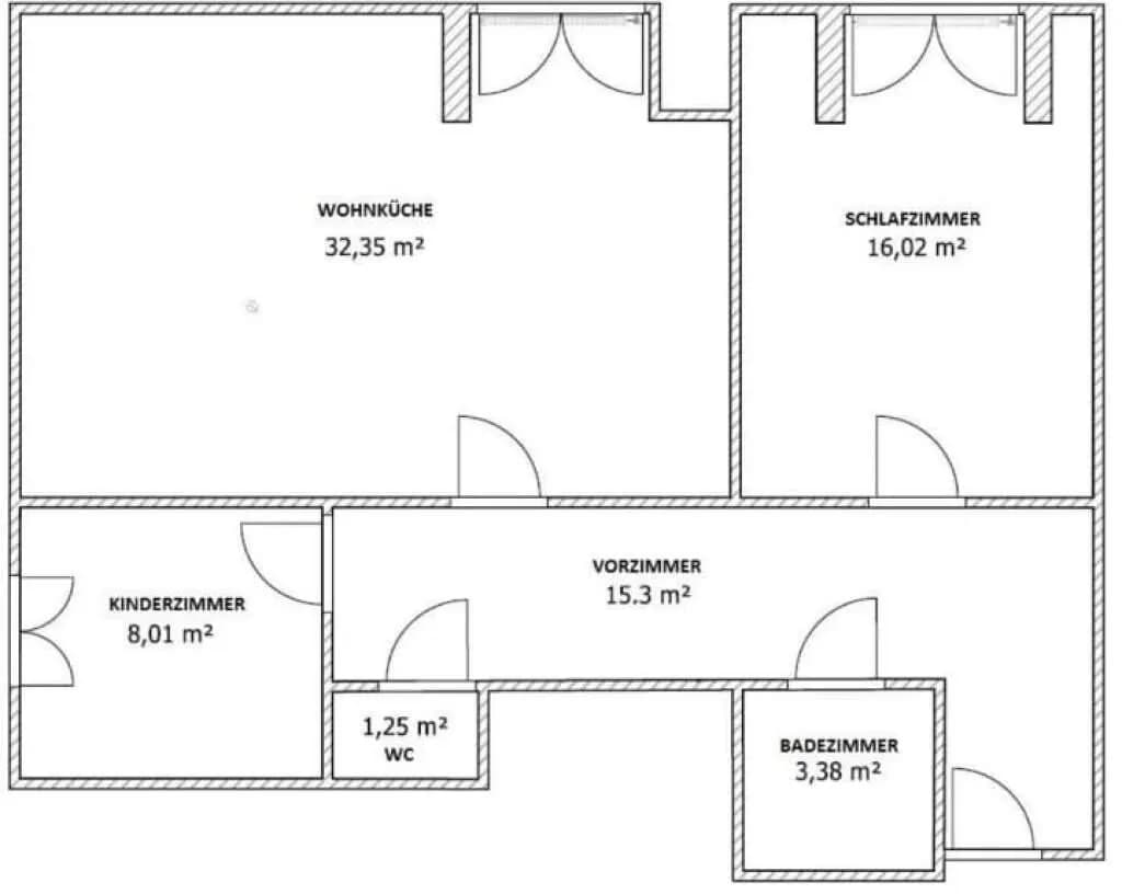 3-Zimmer-Wohnung kaufen in Wien – 76,3 m², € 399.000 – Bild 14 von 14