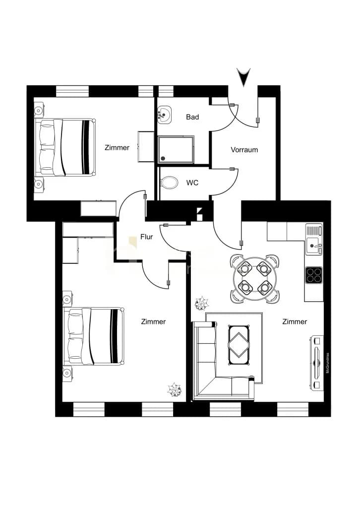 3-Zimmer-Wohnung kaufen in Wien – 58,12 m², € 299.000 – Bild 22 von 22